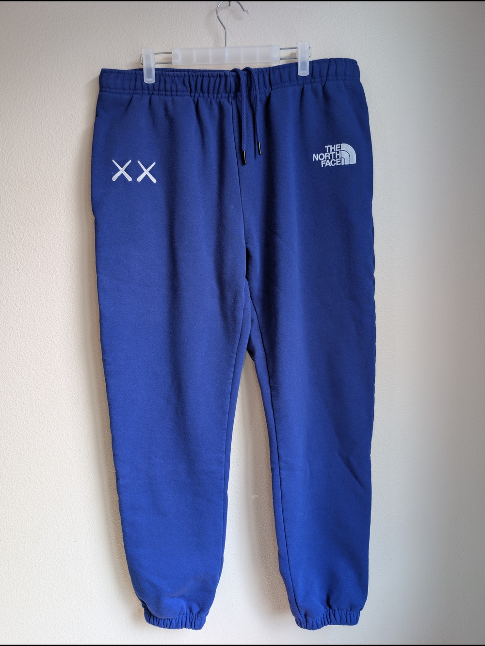 The North Face x KAWS Sweatpants "Bolt Blue" limited edition Size L